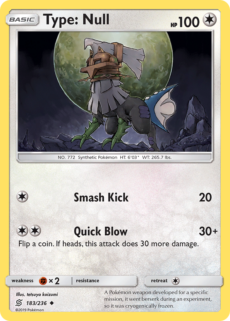 Type: Null (183/236) [Sun & Moon: Unified Minds] | Good Games Morley