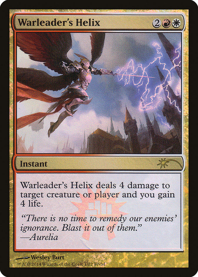 Warleader's Helix [Friday Night Magic 2014] | Good Games Morley