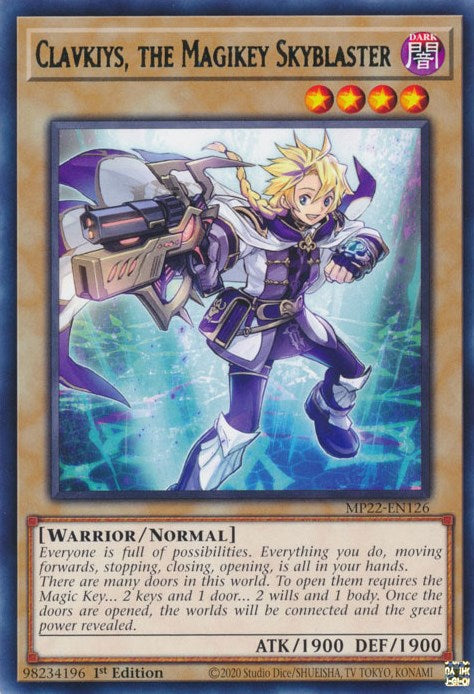 Clavkiys, the Magikey Skyblaster [MP22-EN126] Rare | Good Games Morley