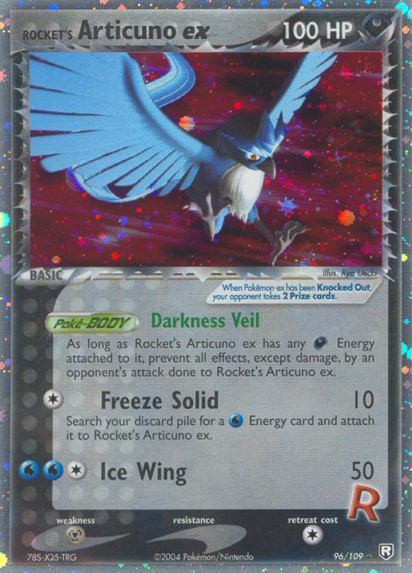 Rocket's Articuno ex (96/109) [EX: Team Rocket Returns] | Good Games Morley