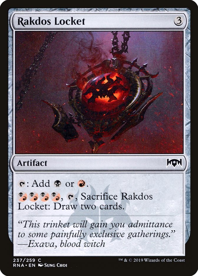 Rakdos Locket [Ravnica Allegiance] | Good Games Morley