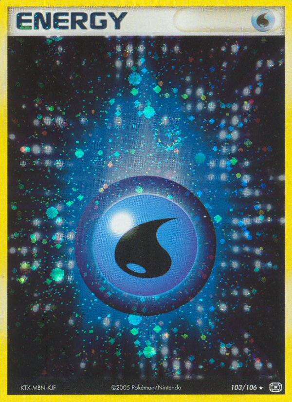 Water Energy (103/106) [EX: Emerald] | Good Games Morley