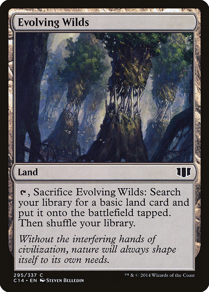 Evolving Wilds [Commander 2014] | Good Games Morley
