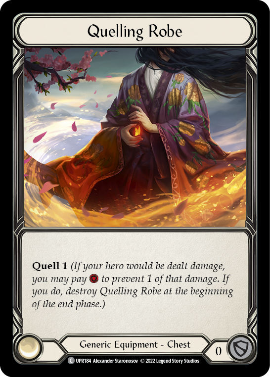 Quelling Robe [UPR184] (Uprising)  Cold Foil | Good Games Morley