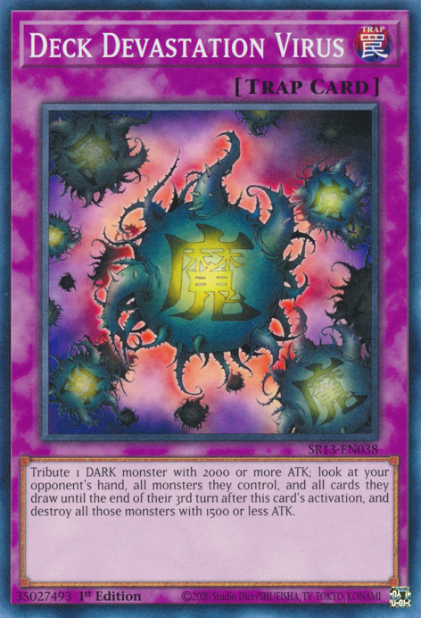 Deck Devastation Virus [SR13-EN038] Common | Good Games Morley