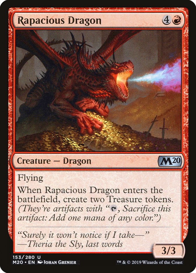 Rapacious Dragon [Core Set 2020] | Good Games Morley