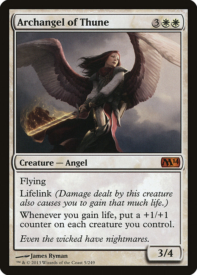 Archangel of Thune [Magic 2014] | Good Games Morley