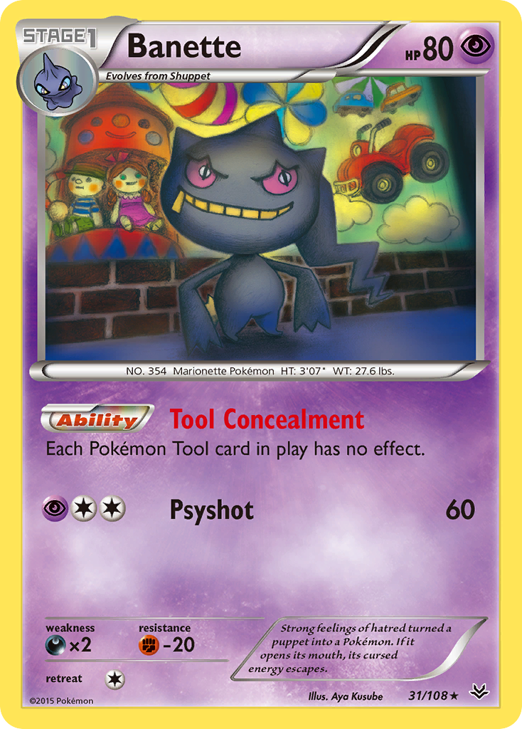 Banette (31/108) [XY: Roaring Skies] | Good Games Morley
