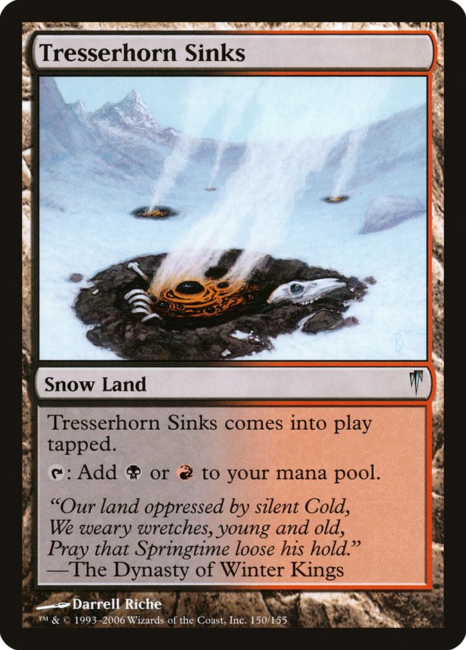Tresserhorn Sinks [Coldsnap] | Good Games Morley