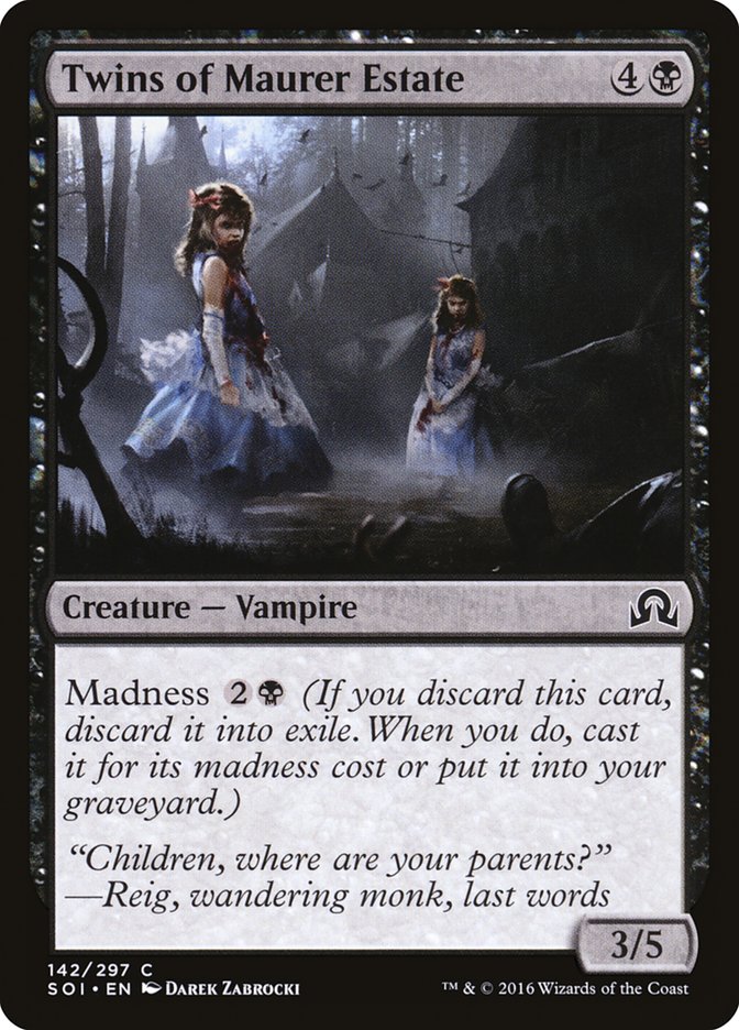 Twins of Maurer Estate [Shadows over Innistrad] | Good Games Morley