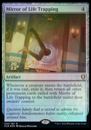 Mirror of Life Trapping [Commander Legends: Battle for Baldur's Gate Prerelease Promos] | Good Games Morley