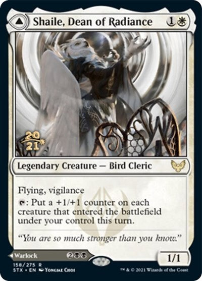 Shaile, Dean of Radiance // Embrose, Dean of Shadow [Strixhaven: School of Mages Prerelease Promos] | Good Games Morley