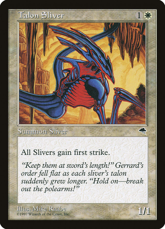 Talon Sliver [Tempest] | Good Games Morley