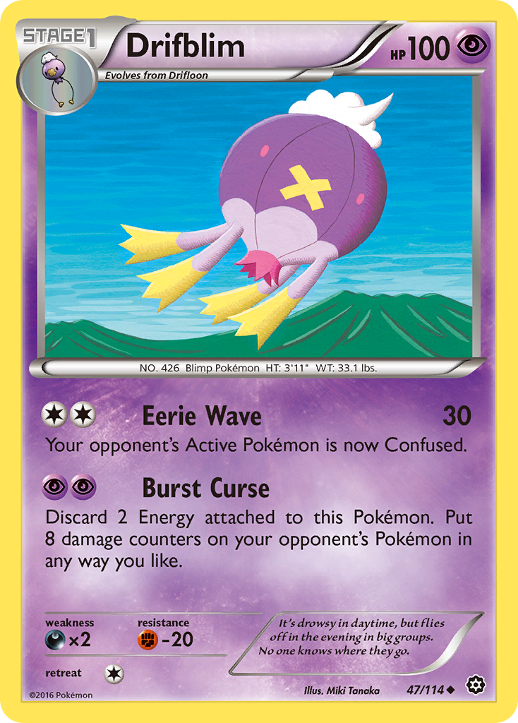 Drifblim (47/114) [XY: Steam Siege] | Good Games Morley