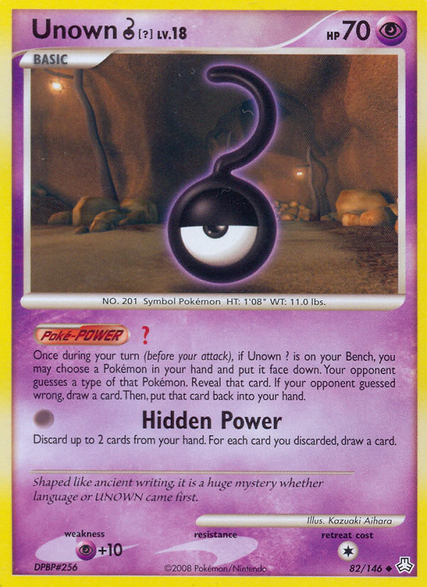 Unown ? (82/146) [Diamond & Pearl: Legends Awakened] | Good Games Morley
