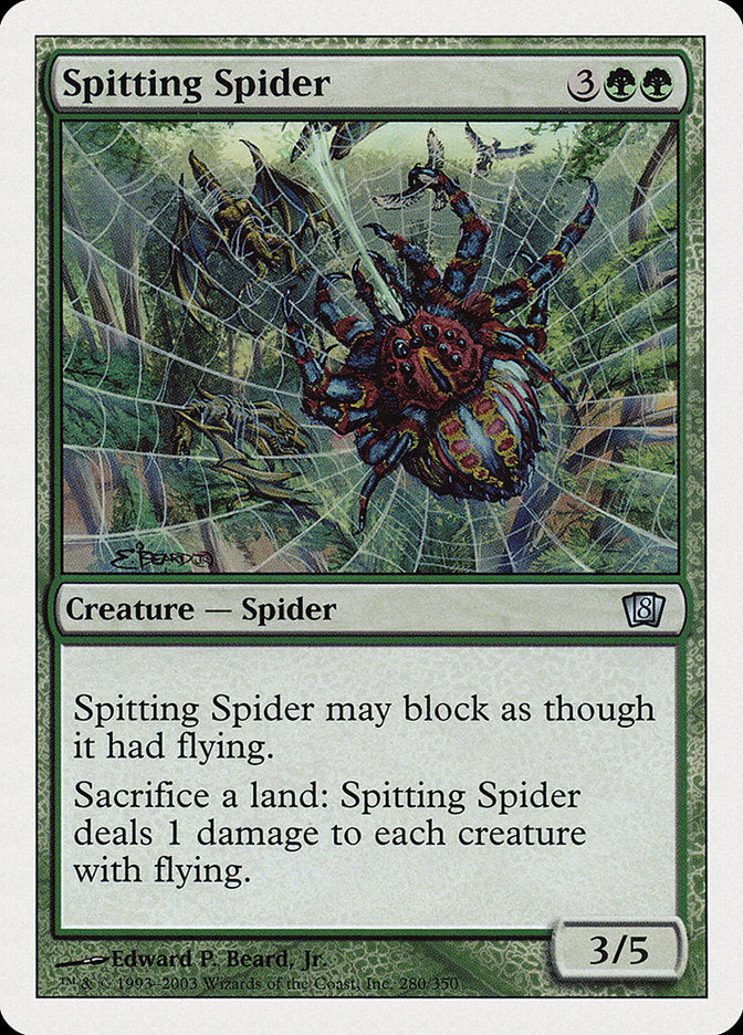 Spitting Spider [Eighth Edition] | Good Games Morley