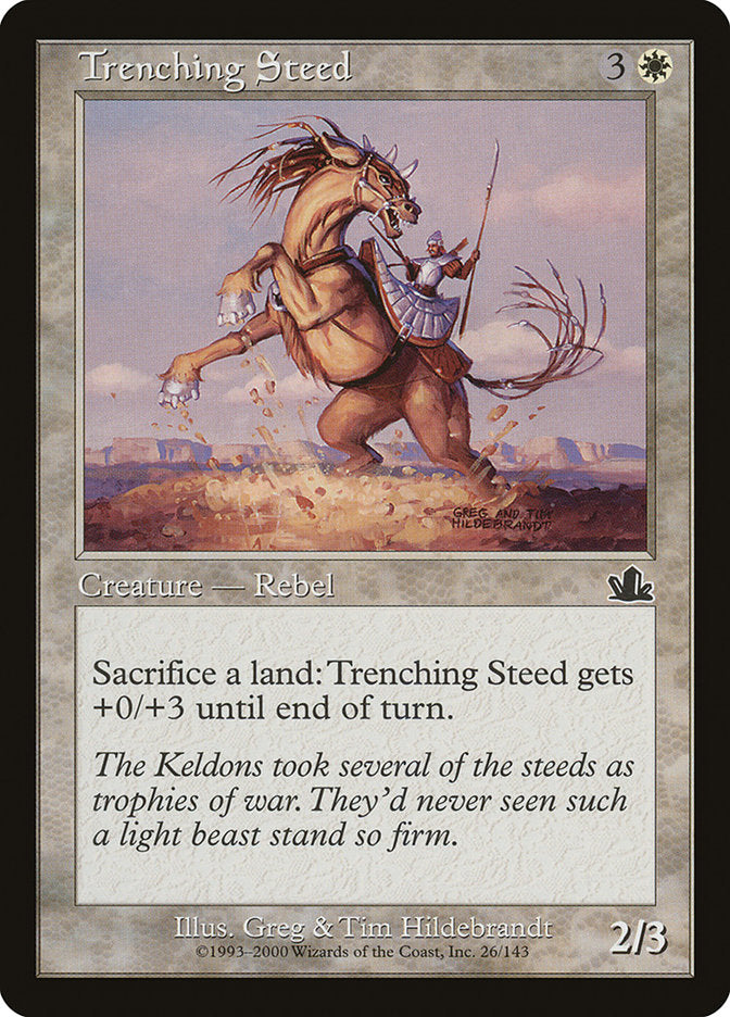 Trenching Steed [Prophecy] | Good Games Morley