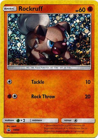 Rockruff (SM06) (General Mills Promo) [Sun & Moon: Black Star Promos] | Good Games Morley