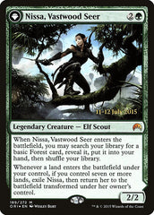 Nissa, Vastwood Seer // Nissa, Sage Animist [Magic Origins Prerelease Promos] | Good Games Morley