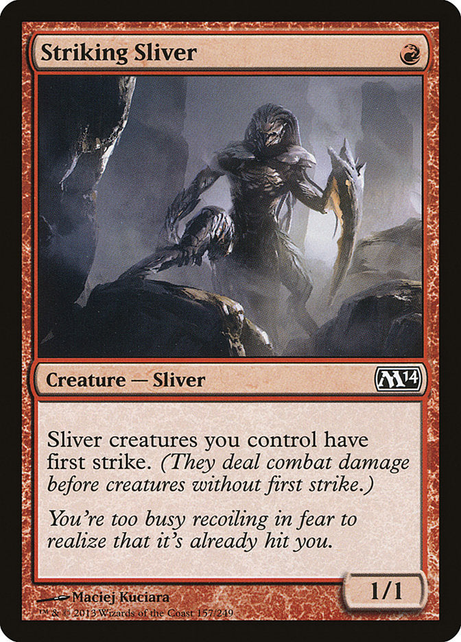 Striking Sliver [Magic 2014] | Good Games Morley