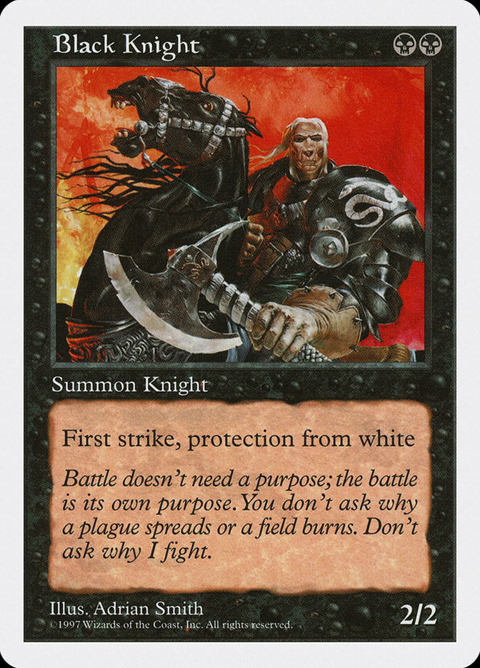 Black Knight [Fifth Edition] | Good Games Morley