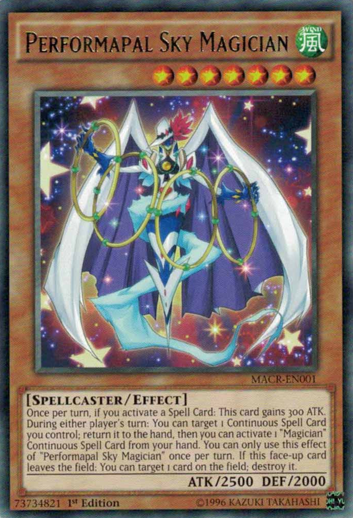 Performapal Sky Magician [MACR-EN001] Rare | Good Games Morley