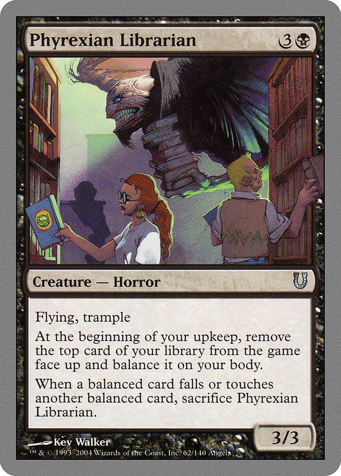 Phyrexian Librarian [Unhinged] | Good Games Morley