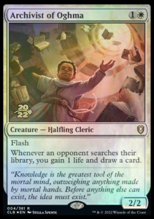 Archivist of Oghma [Commander Legends: Battle for Baldur's Gate Prerelease Promos] | Good Games Morley