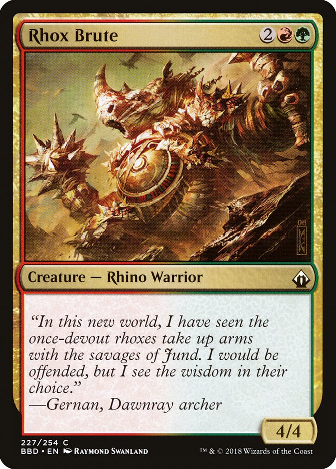 Rhox Brute [Battlebond] | Good Games Morley