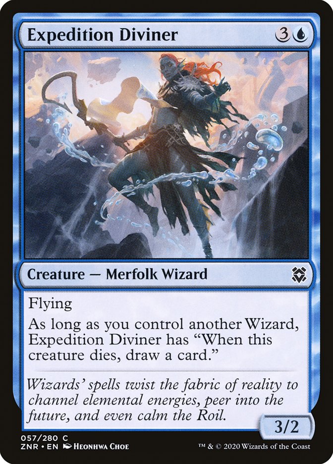 Expedition Diviner [Zendikar Rising] | Good Games Morley