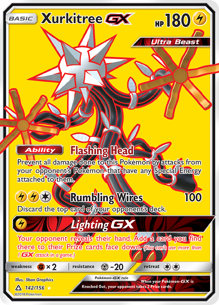 Xurkitree GX (142/156) [Sun & Moon: Ultra Prism] | Good Games Morley