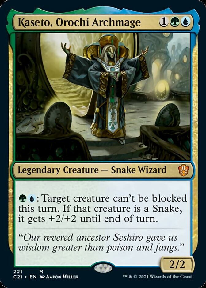 Kaseto, Orochi Archmage [Commander 2021] | Good Games Morley