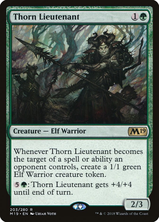 Thorn Lieutenant [Core Set 2019] | Good Games Morley