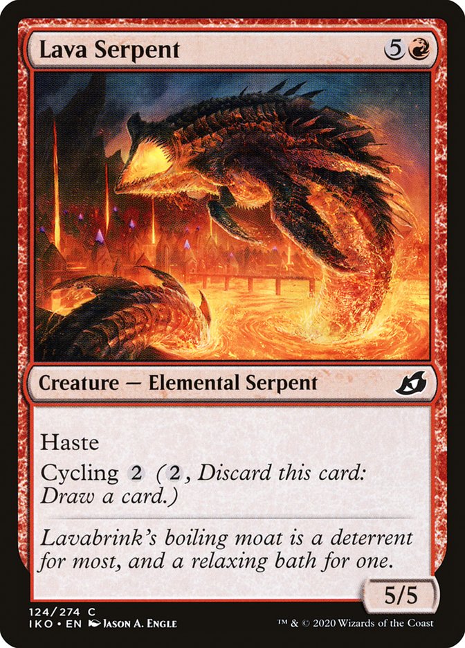 Lava Serpent [Ikoria: Lair of Behemoths] | Good Games Morley