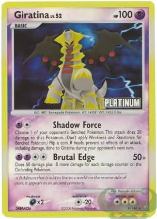 Giratina (4/146) [Burger King Promos: 2009 Collection] | Good Games Morley