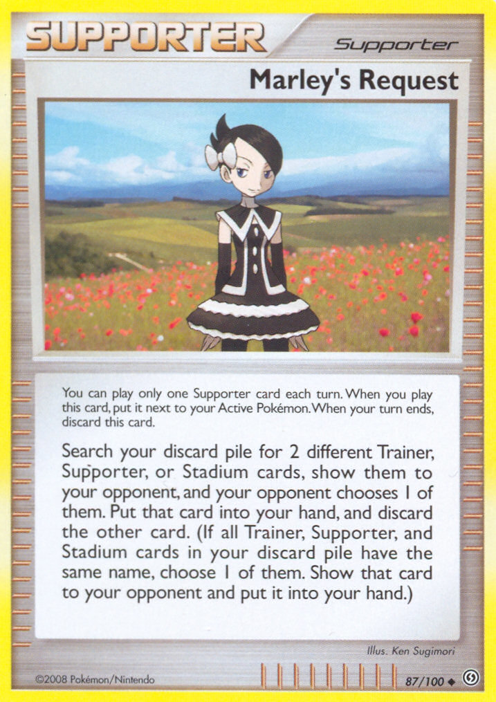 Marley's Request (87/100) [Diamond & Pearl: Stormfront] | Good Games Morley