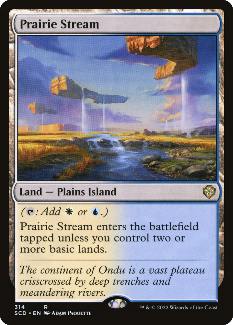 Prairie Stream [Starter Commander Decks] | Good Games Morley