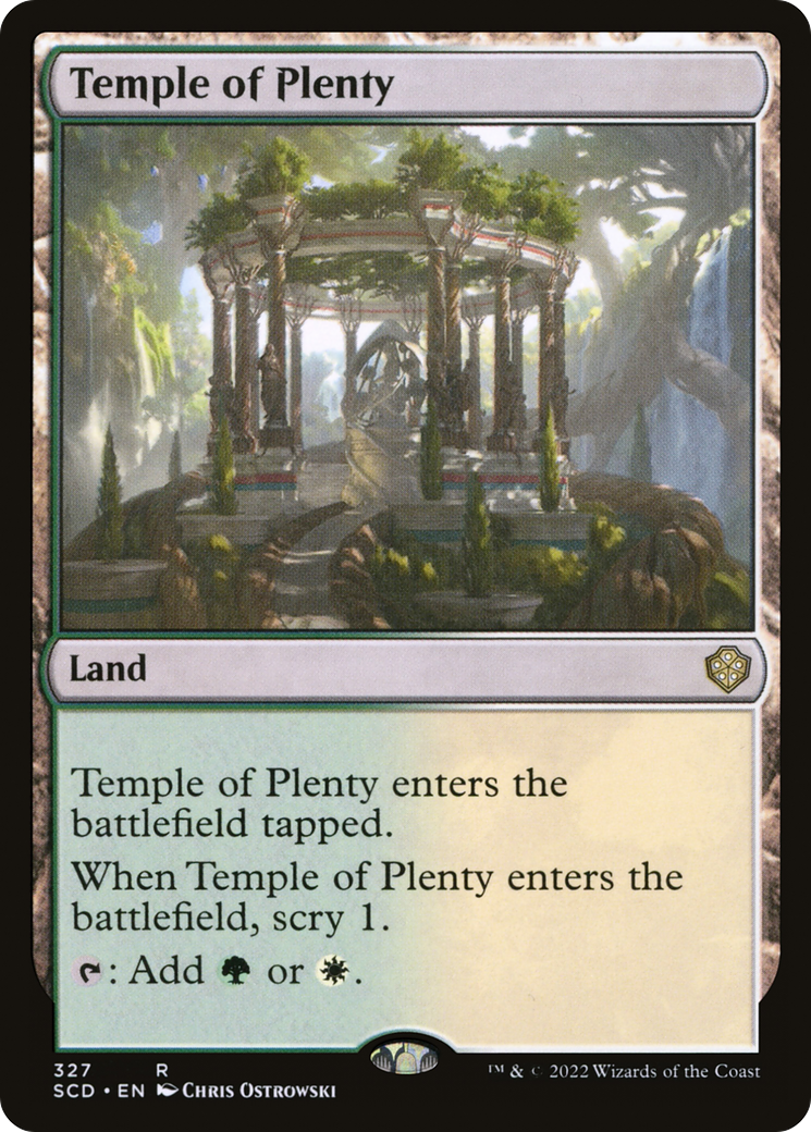 Temple of Plenty [Starter Commander Decks] | Good Games Morley
