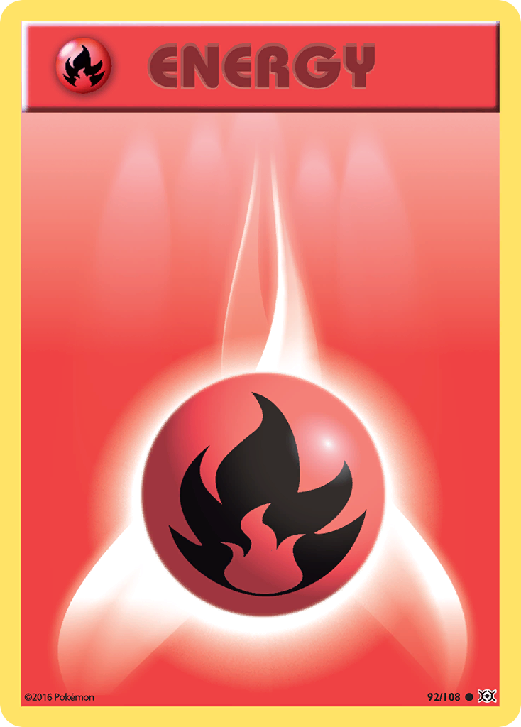 Fire Energy (92/108) [XY: Evolutions] | Good Games Morley