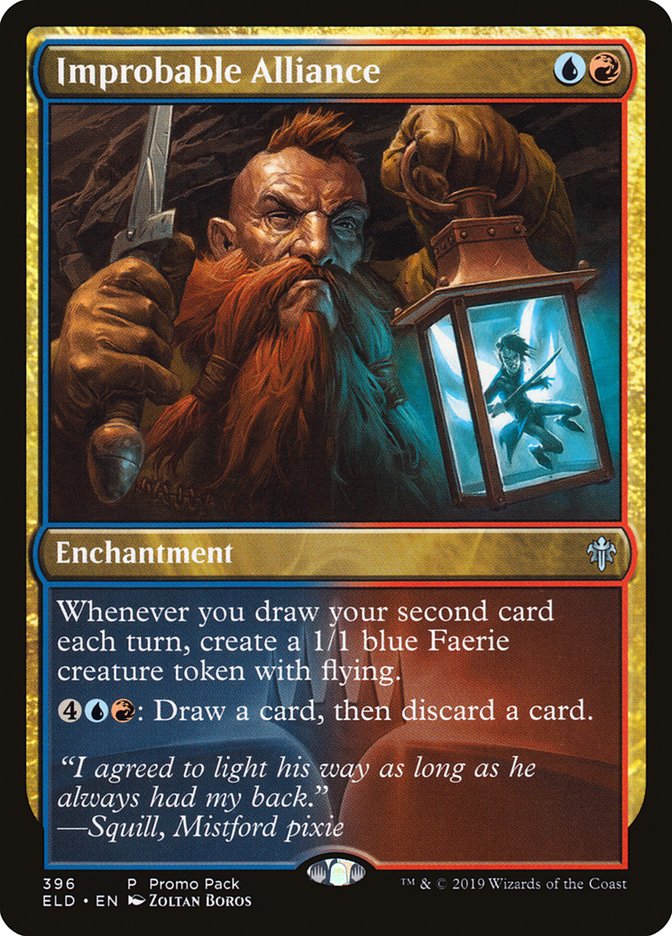 Improbable Alliance (Promo Pack) [Throne of Eldraine Promos] | Good Games Morley