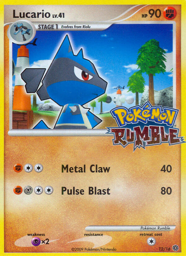 Lucario (12/16) [Pokémon Rumble] | Good Games Morley