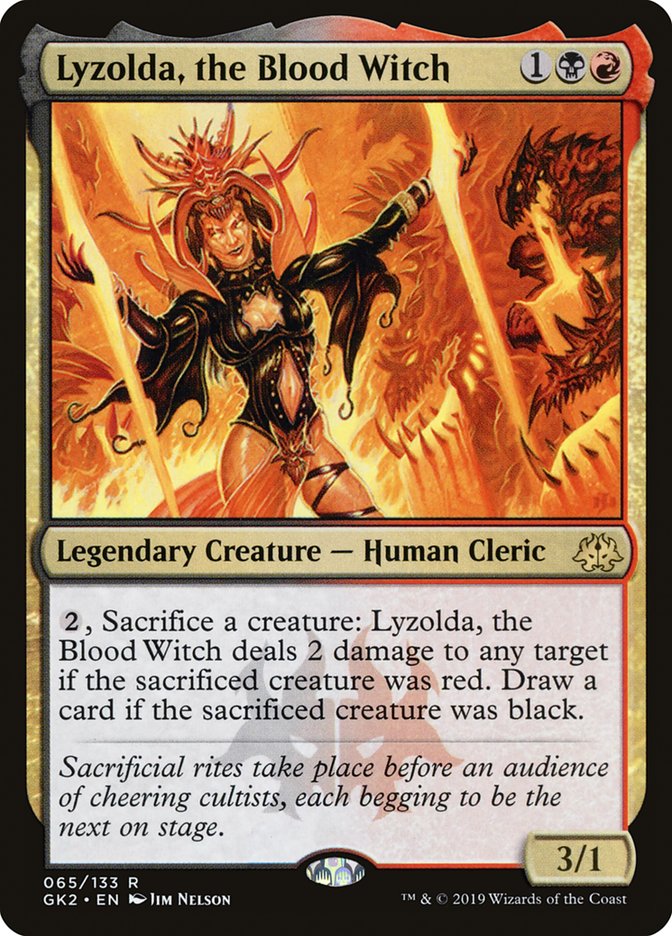 Lyzolda, the Blood Witch [Ravnica Allegiance Guild Kit] | Good Games Morley