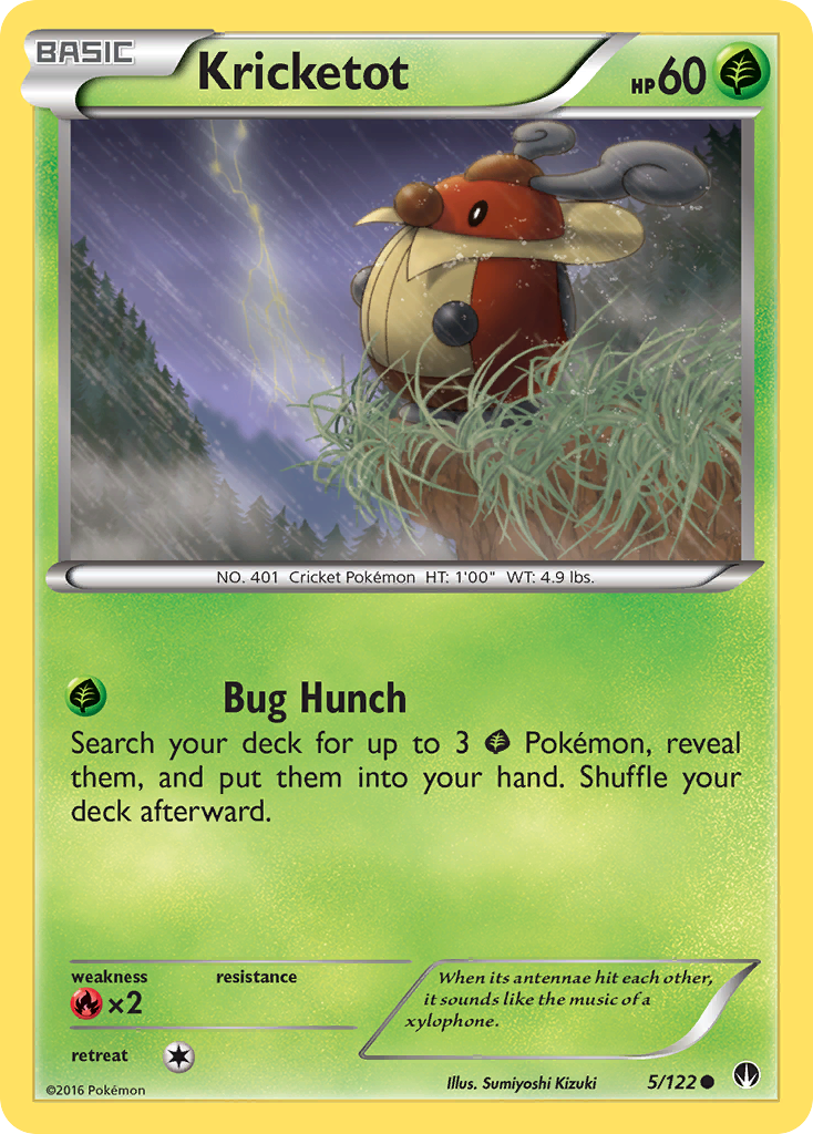 Kricketot (5/122) [XY: BREAKpoint] | Good Games Morley
