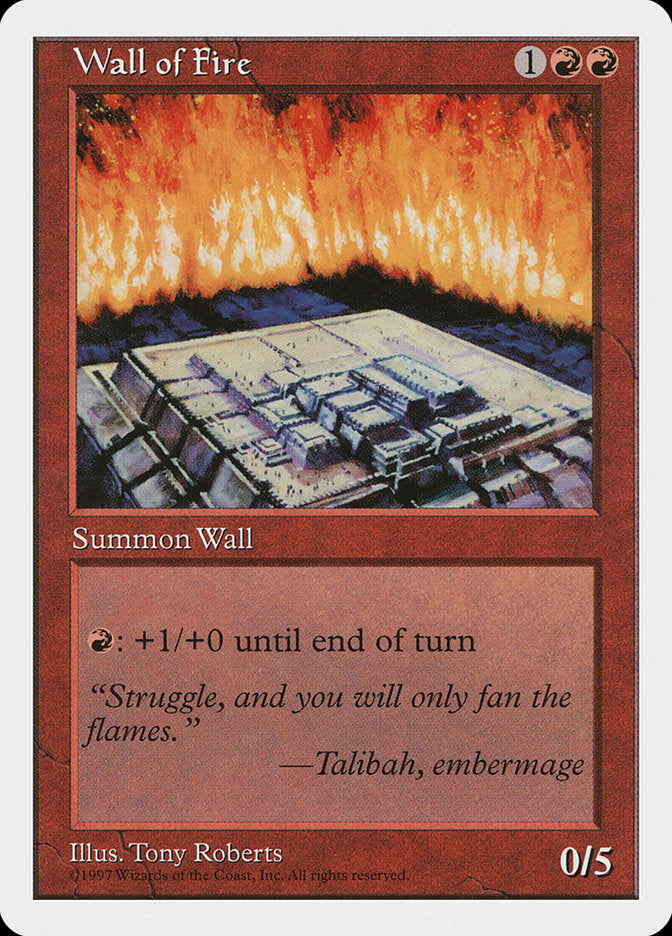 Wall of Fire [Fifth Edition] | Good Games Morley