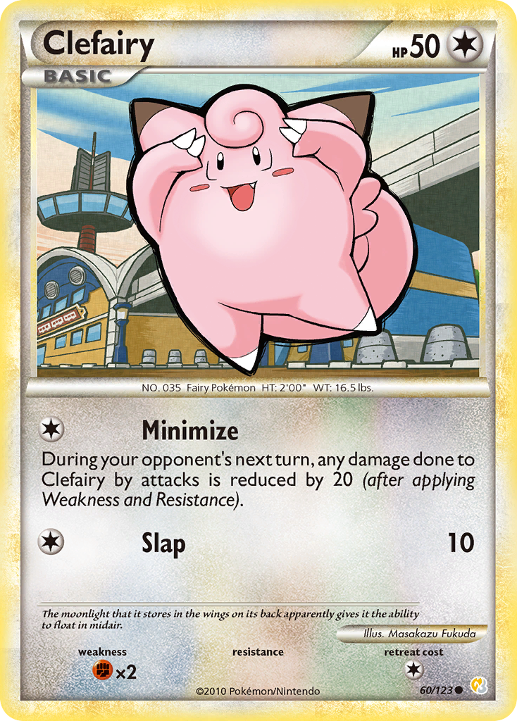 Clefairy (60/123) [HeartGold & SoulSilver: Base Set] | Good Games Morley