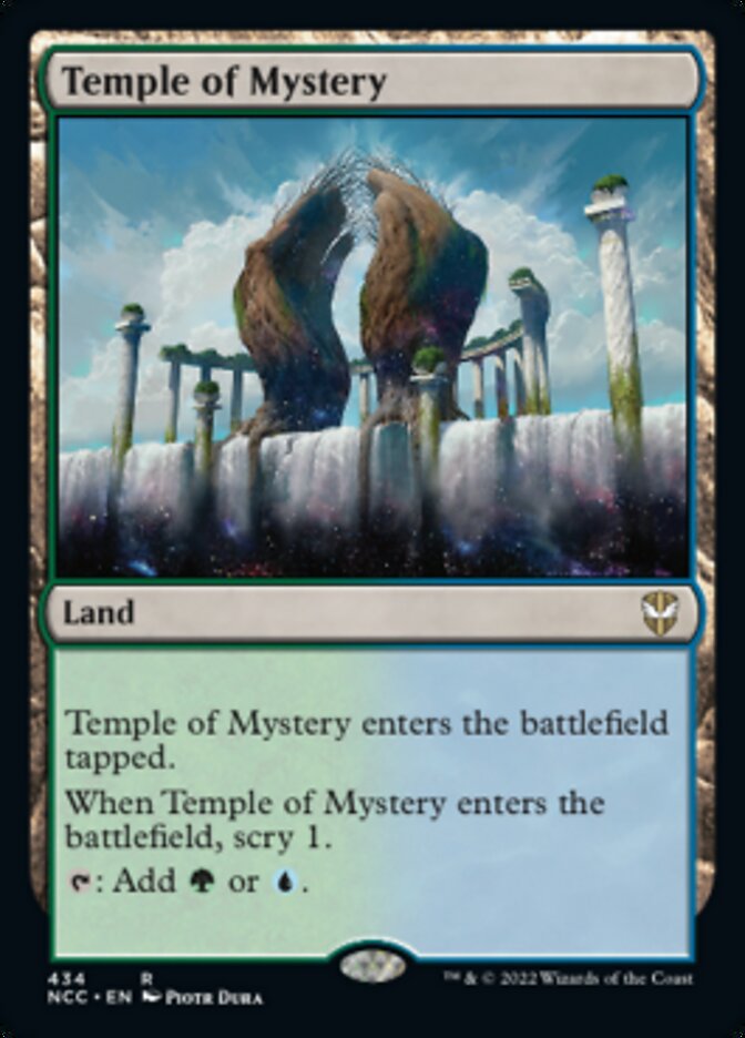 Temple of Mystery [Streets of New Capenna Commander] | Good Games Morley