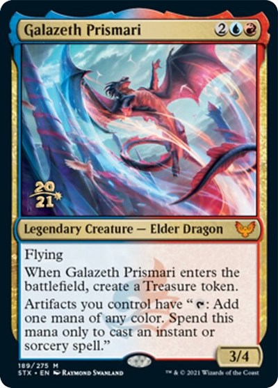 Galazeth Prismari [Strixhaven: School of Mages Prerelease Promos] | Good Games Morley