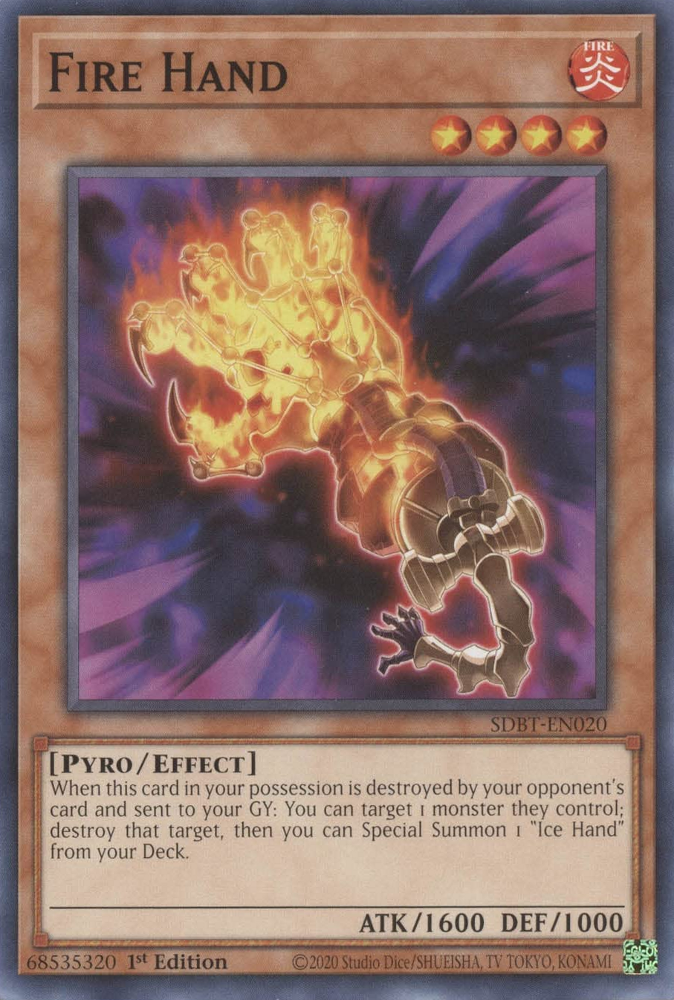 Fire Hand [SDBT-EN020] Common | Good Games Morley