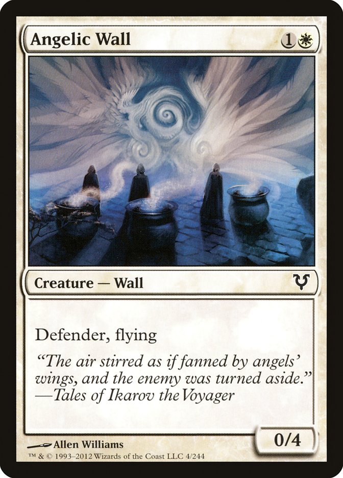 Angelic Wall [Avacyn Restored] | Good Games Morley