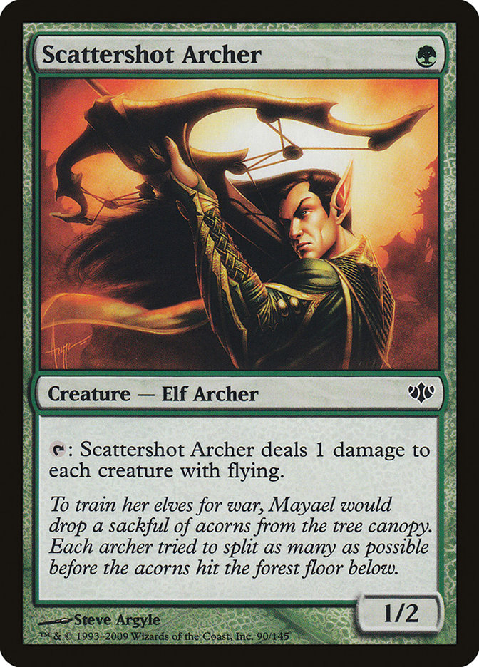 Scattershot Archer [Conflux] | Good Games Morley